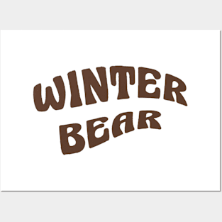 Winter Bear Posters and Art